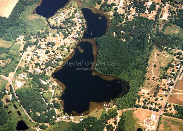 South  Sand Lake in Hillsdale County, Michigan